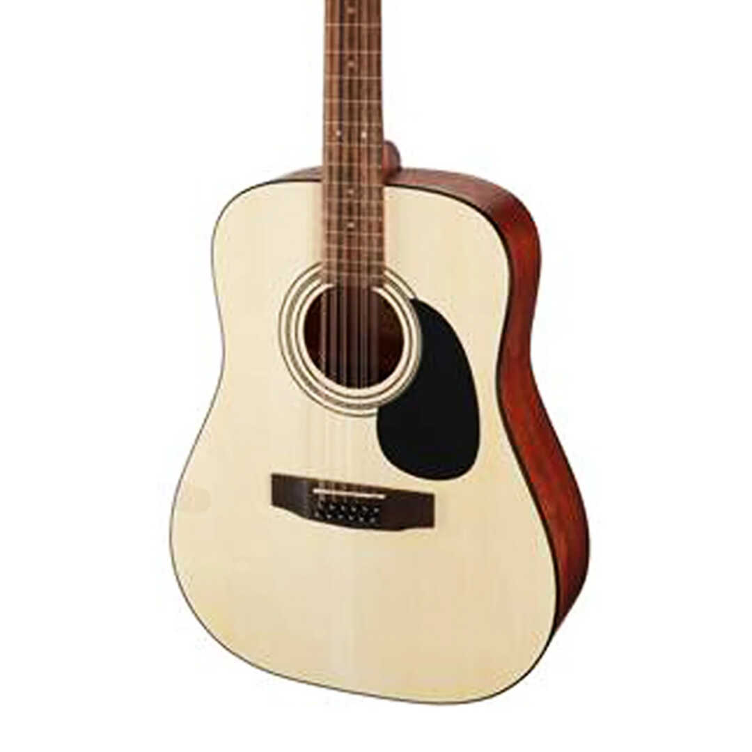 Cort 12 String Acoustic Guitar with Dreadnought Body, Spruce Top and Mahogany Sides (AD810-12-OP)